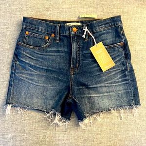 MADEWELL Denim Shorts NEW